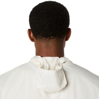 Image 9 of 11 of Men's CREAM/VITAL GREEN ICON JACKET Jackets