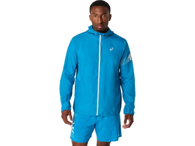 ICON JACKET | Men | AEGEAN BLUE/CREAM | Men's Jackets & Outerwear
