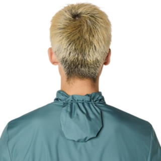 Image 8 of 10 of Men's FOGGY TEAL ICON JACKET Men Jacket and Hoodies