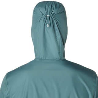 Image 9 of 10 of Men's FOGGY TEAL ICON JACKET Men Jacket and Hoodies