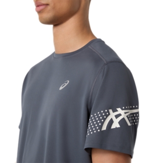 Image 5 of 6 of Men's CARRIER GREY ICON SS TOP Running Clothing