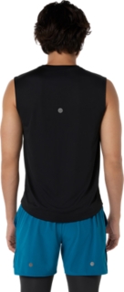 ランニンググラフィックスリーブレスシャツ, パフォーマンスブラック 2