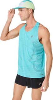 Image 3 of 6 of Men's ENERGY AQUA METARUN SINGLET Men's Tank Tops