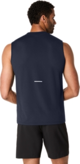 Image 2 of 6 of Men's MIDNIGHT MESH SLEEVELESS TOP Men's Tank Tops