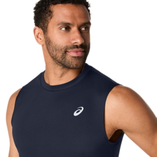 Image 4 of 6 of Men's MIDNIGHT MESH SLEEVELESS TOP Men's Tank Tops