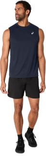 Image 6 of 6 of Men's MIDNIGHT MESH SLEEVELESS TOP Men's Tank Tops
