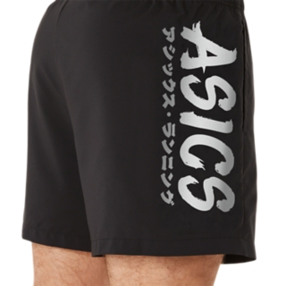 Image 7 of 8 of Men's PERFORMANCE BLACK KATAKANA 5IN SHORT Men’s Shorts