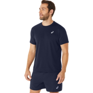 Image 3 of 5 of Men's MIDNIGHT MESH SHORT SLEEVE TOP Men's Short Sleeve Shirts