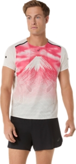 Alternative image view of FUJITRAIL ELITE GRAPHIC SS TOP,  CREAM