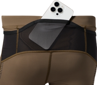 MOTION MUSCLE SUPPORTスピードポケットタイツ | Kuriiro Brown