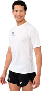 SM26 ASICS ROAD SHORT SLEEVED TOP, Image 3 of 7
