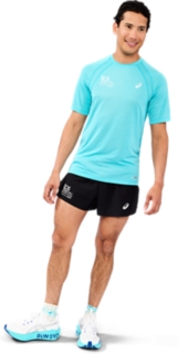 SM26 ASICS ROAD SHORT SLEEVED TOP, Image 7 of 7