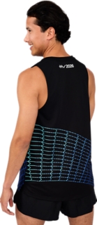 SM26 ASICS SILVER SINGLET, Image 2 of 7