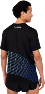 SM26 ASICS SILVER SHORT SLEEVED TOP, Image 2 of 7