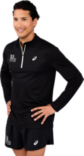 SM26 ASICS ICON 1/2 ZIP, Image 3 of 7