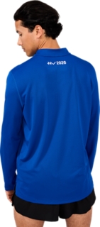 SM26 ASICS ICON 1/2 ZIP, Asics Blue 2