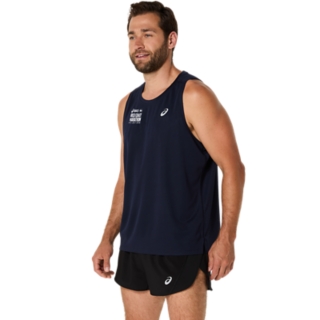 GCM26 ASICS SILVER SINGLET, Image 3 of 5