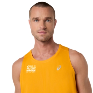 GCM26 ASICS SILVER SINGLET, Image 4 of 5