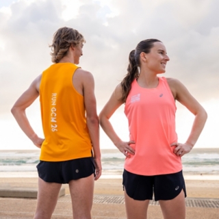 GCM26 ASICS SILVER SINGLET, Image 6 of 6