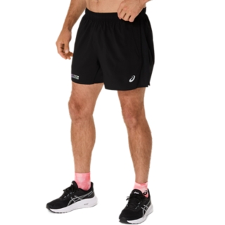 GCM26 ASICS SILVER 5 INCH SHORT , Performance Black 3
