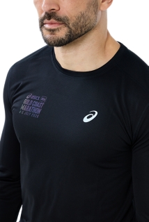 GCM26 ASICS SILVER LONG SLEEVED TOP, Image 4 of 6