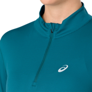 SILVER LS 1/2 ZIP TOP, Image 4 of 10