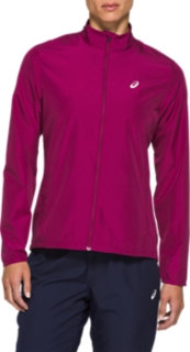 asics woven women's running jacket