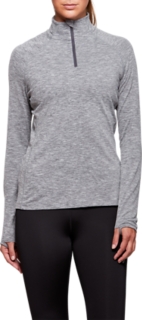 Women's Dorai Quarter Zip | Dark Grey 