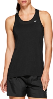 Loose Strappy Tank, Performance Black, Sleeveless Shirts