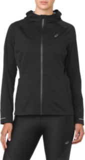 asics accelerate women's running jacket