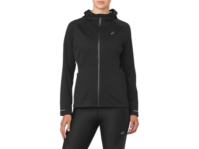 Image 1 of 9 of Women's Performance Black ACCELERATE JACKET Women's Sports Jackets & Sports Vests