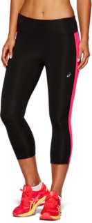 Capri Tight, Performance Black / Laser Pink