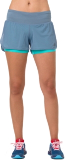 asics 2 in 1 shorts