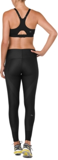 Mens ASICS black Finish Advantage Leggings