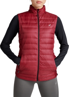 asics puffer vest