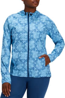 Women's Packable | Arctic Sky/Grand Shark Linear Eclipse | Jackets & Outerwear | ASICS