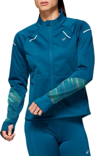 Asics lite show cheap winter jacket womens