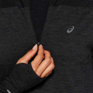 SEAMLESS LS 1/2 ZIP TOP, Image 5 of 7