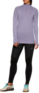 SEAMLESS LS 1/2 ZIP TOP, Image 6 of 6