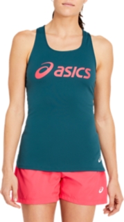 Women's SILVER ASICS TANK | MAGNETIC 