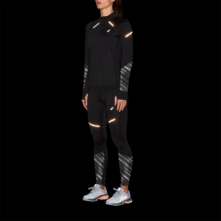 LITE-SHOW Winter ASICS | | & | Leggings Performance Tights Tight Black