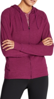 asics full zip hoodie