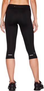 Women's SPORT RUN KNEE TIGHT, Performance Black, Tights & Leggings