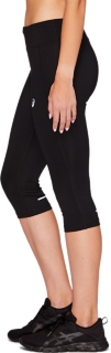 Women's SPORT RUN KNEE TIGHT, Performance Black, Tights & Leggings