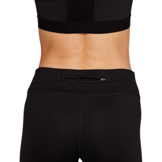 Women's SPORT RUN KNEE TIGHT, Performance Black, Tights & Leggings