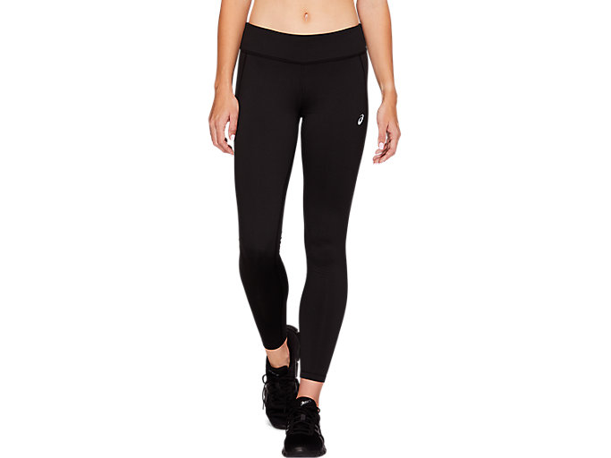 Image 1 of 6 of Dames Performance Black WINTER TIGHT Women's Tights & Leggings