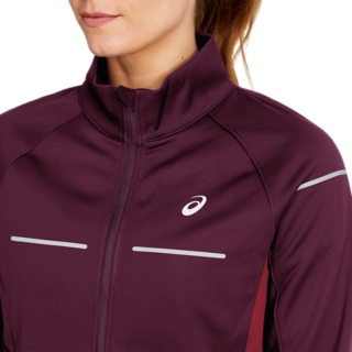 veste asics femme bordeaux