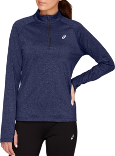 Asics women's 1/2 on sale zip