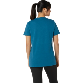 WOMEN'S SHORT SLEEVE EST 1977 V-NECK TEE, Image 2 of 6