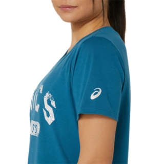 WOMEN'S SHORT SLEEVE EST 1977 V-NECK TEE, Image 5 of 6